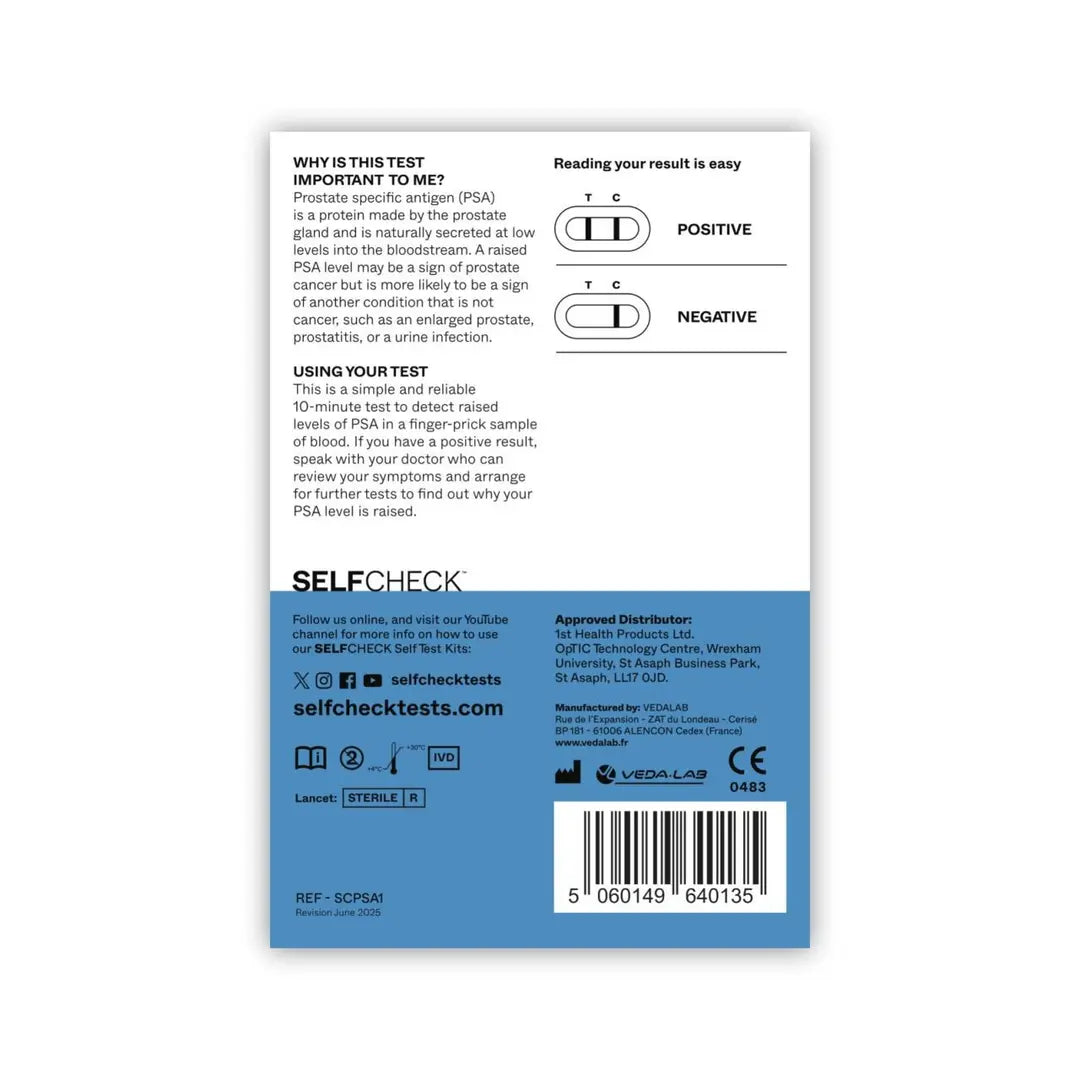 SELFcheck Prostate Test