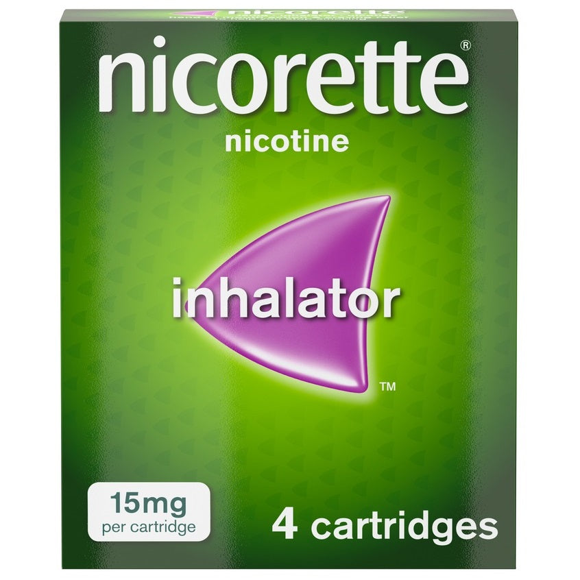 Nicorette 15mg inhalator nicotine cartridges