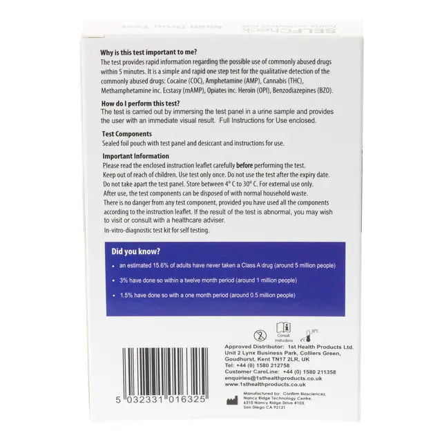 SELFcheck Multi Drug Test