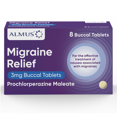 Almus Migraine Buccal 3Mg Tabs 8 Tablet