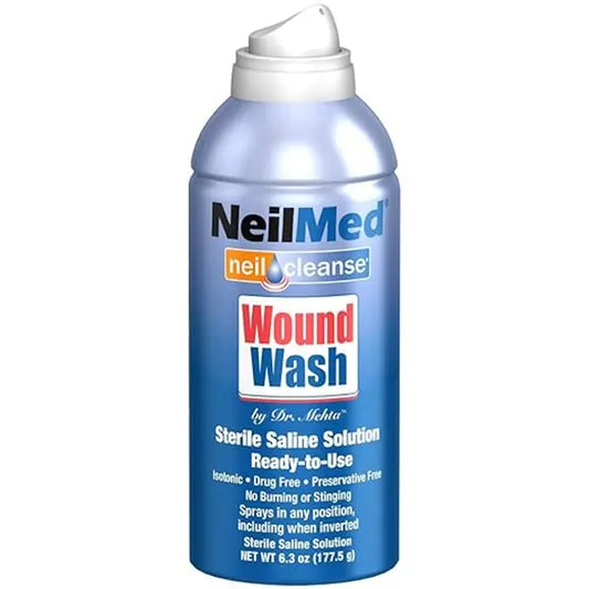 Neilmed Wound Wash Sterile Saline Spray 177ml