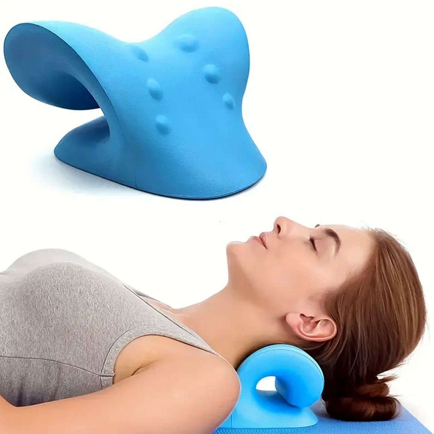 KineRelief Cervical Neck Stretcher & Shoulder Relaxer