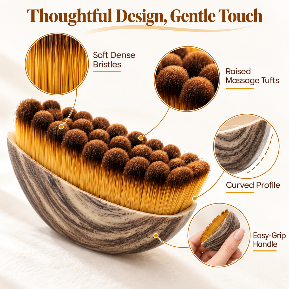 KineRelief SculptArc Facial Contour Brush