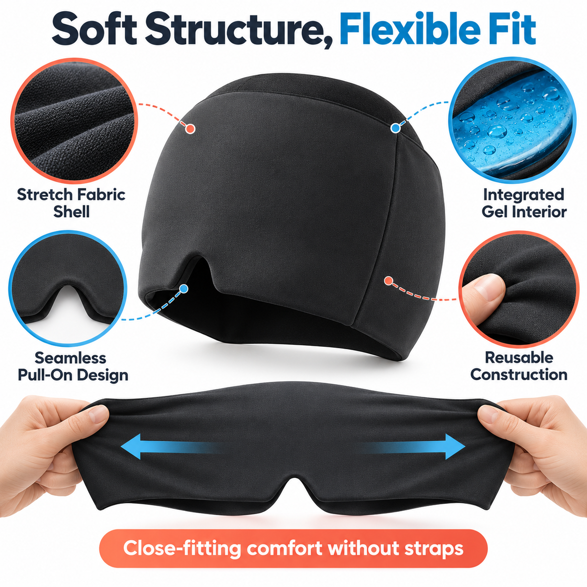 KineRelief HaloEase Hot & Cold Comfort Cap