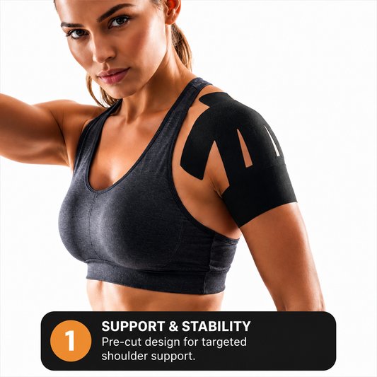 KineRelief™ PreCut Shoulder Kinesiology Tape
