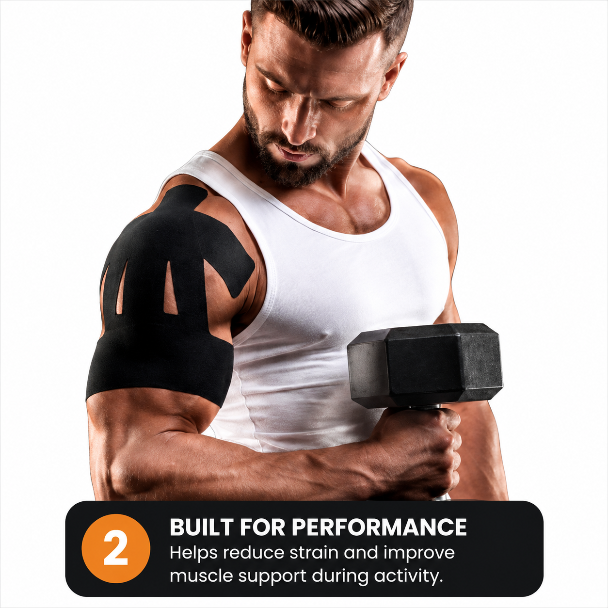 KineRelief™ PreCut Shoulder Kinesiology Tape