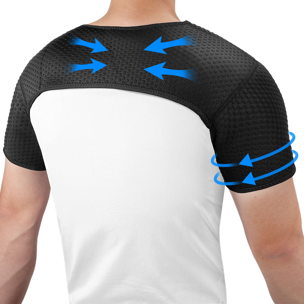 Double Shoulder Compression Sleeve for Sports and Daily Lives FSR01