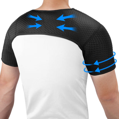 Double Shoulder Compression Sleeve for Sports and Daily Lives FSR01