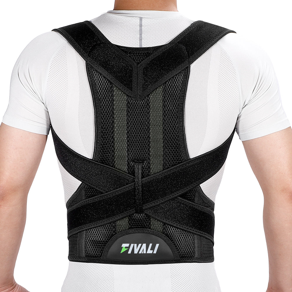 Unisex Back Brace for Posture and Pain Relief Shoulder Straightener FBR03