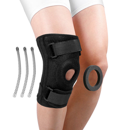 Plus Size Knee Brace for Sports with Rubber Pad FKH04 – 1 Pack