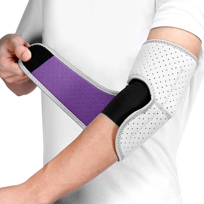 Adjustable Elbow Sleeve Brace for Men Women 2 Pack FER01