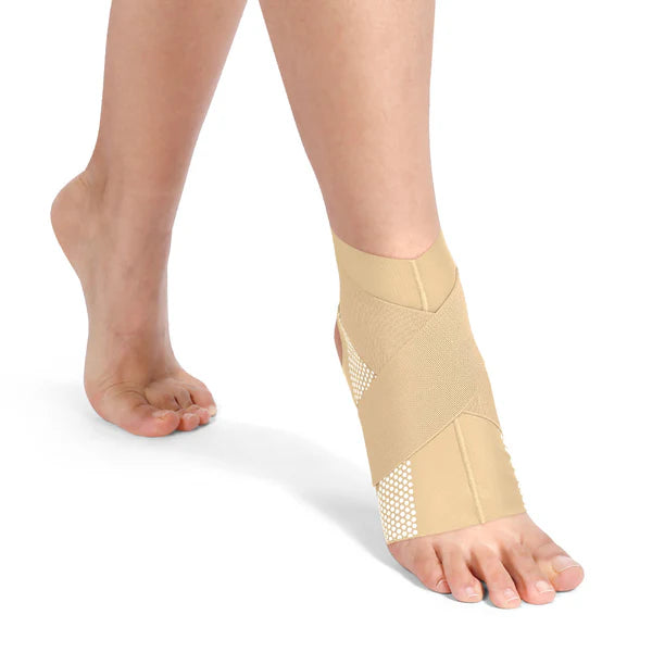 Adjustable Ankle Compression Sleeve Ankle Wrap 2 Pack FAR04