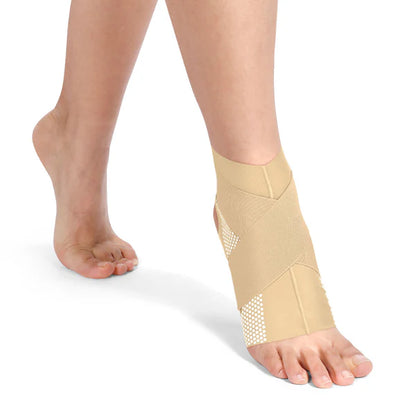 Adjustable Ankle Compression Sleeve Ankle Wrap 2 Pack FAR04