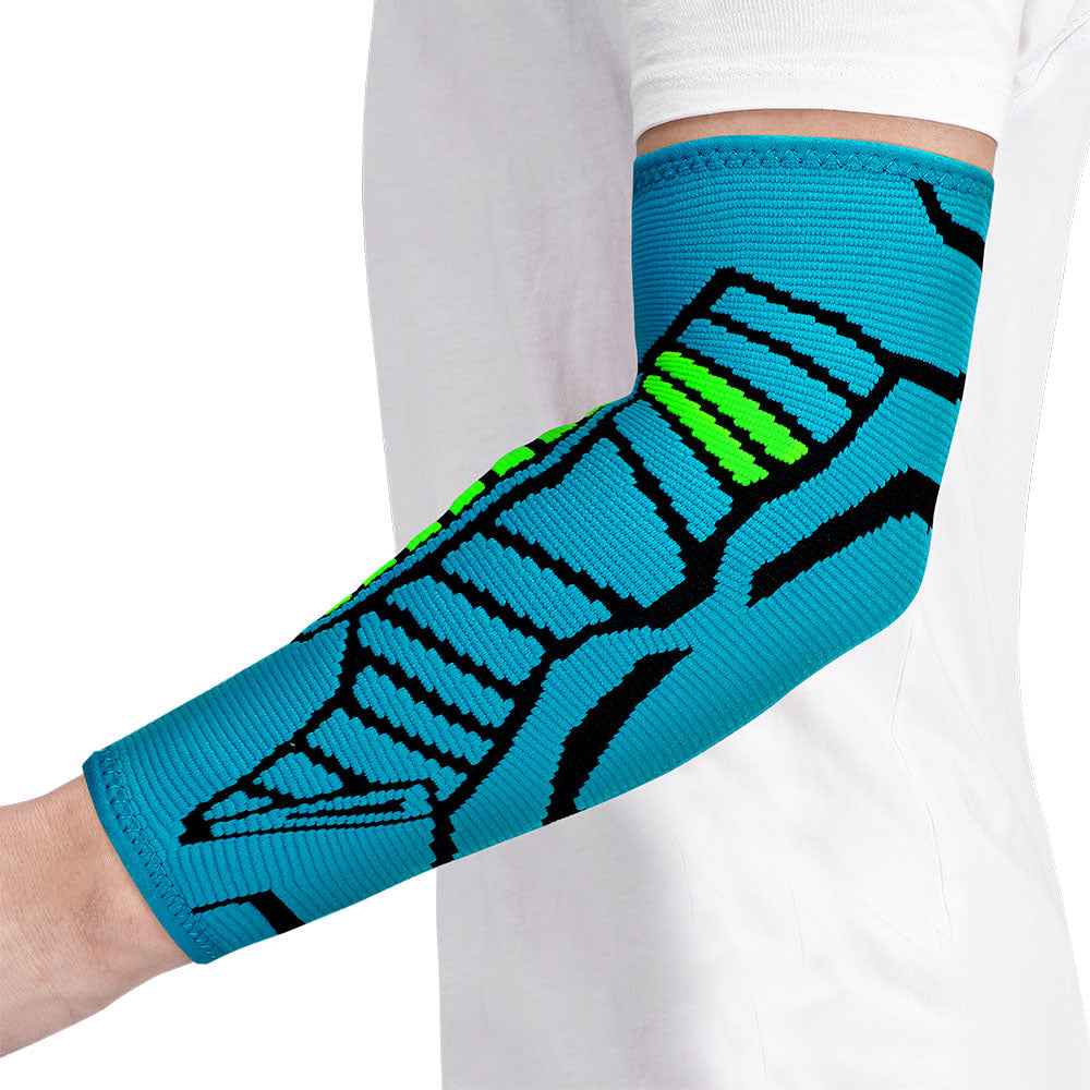 Elbow Brace Compression Sleeve for Men & Women 2 Pack FER04