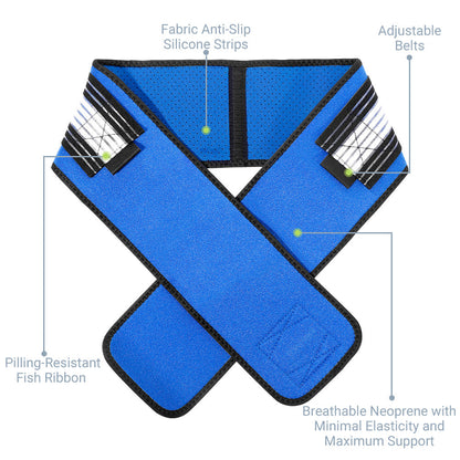 Unisex Compression Sciatic Support Hip Joint Brace Belt for Pain Recovery Adjustable FHM02