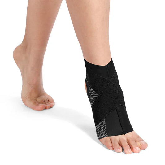 Adjustable Ankle Compression Sleeve Ankle Wrap 2 Pack FAR04