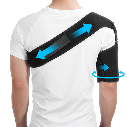 Rotator Cuff Shoulder Brace with Multiple Fixed Straps High Compression