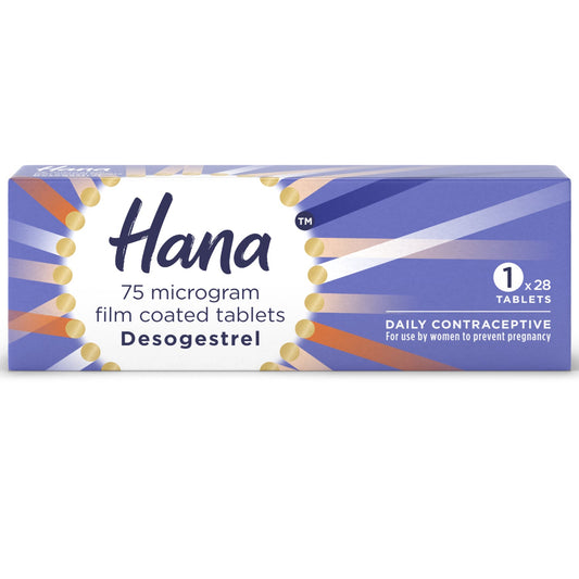 Hana 75Âµg desogestrel tablets