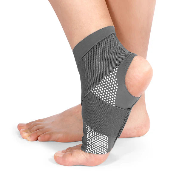 Adjustable Ankle Compression Sleeve Ankle Wrap 2 Pack FAR04