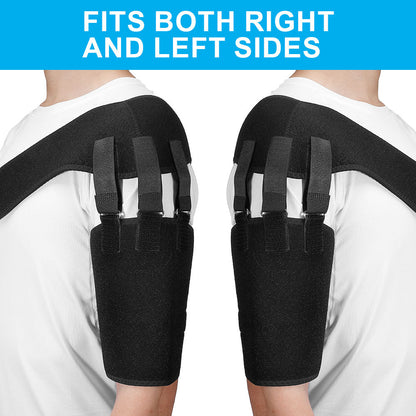 Rotator Cuff Shoulder Brace with Multiple Fixed Straps High Compression