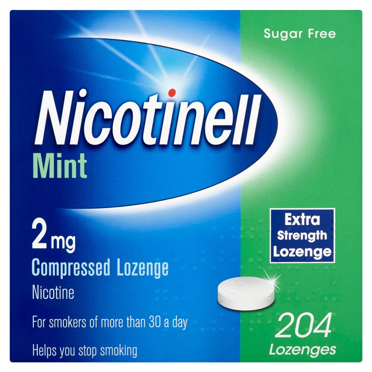 Nicotinell Mint 2mg Lozenge 204 Pieces