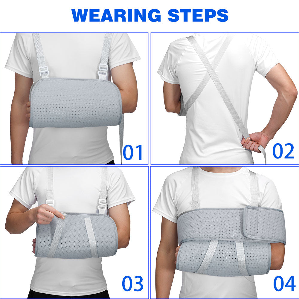 Compression Elbow Sling for Pain Relief and Recovery