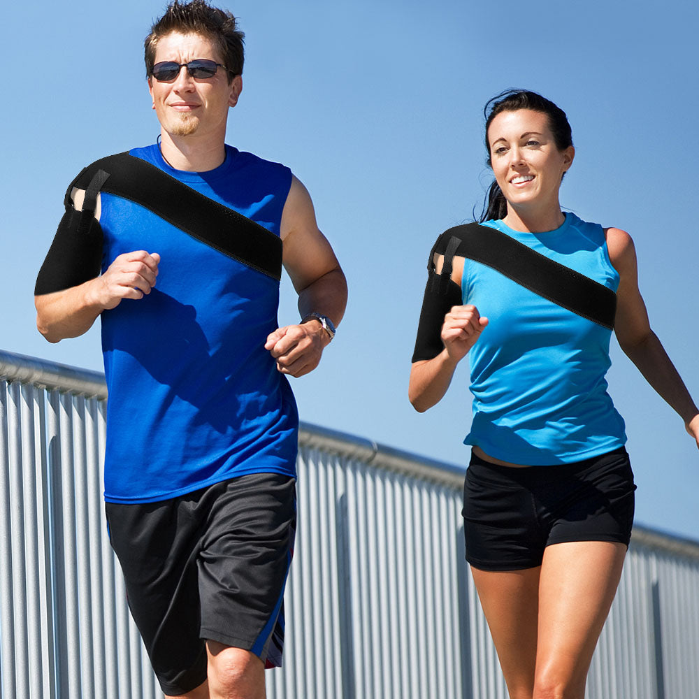Rotator Cuff Shoulder Brace with Multiple Fixed Straps High Compression