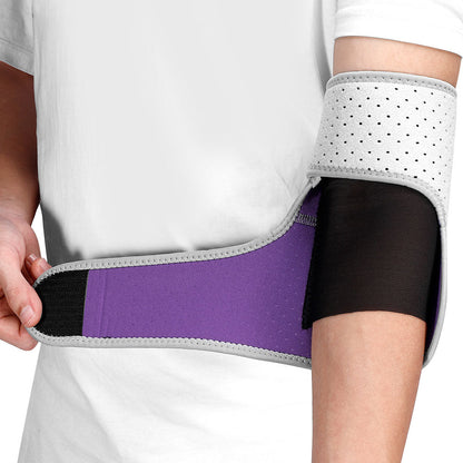 Adjustable Elbow Sleeve Brace for Men Women 2 Pack FER01