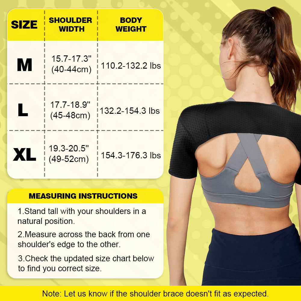 Double Shoulder Compression Sleeve for Sports and Daily Lives FSR01