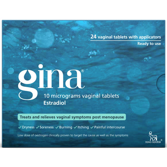 Gina 10 micrograms vaginal tablets