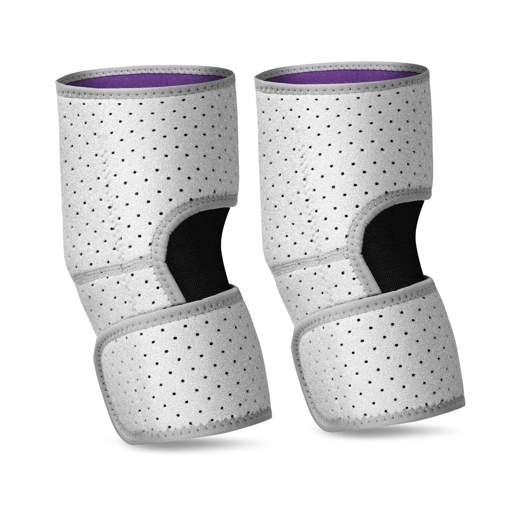 Adjustable Elbow Sleeve Brace for Men Women 2 Pack FER01