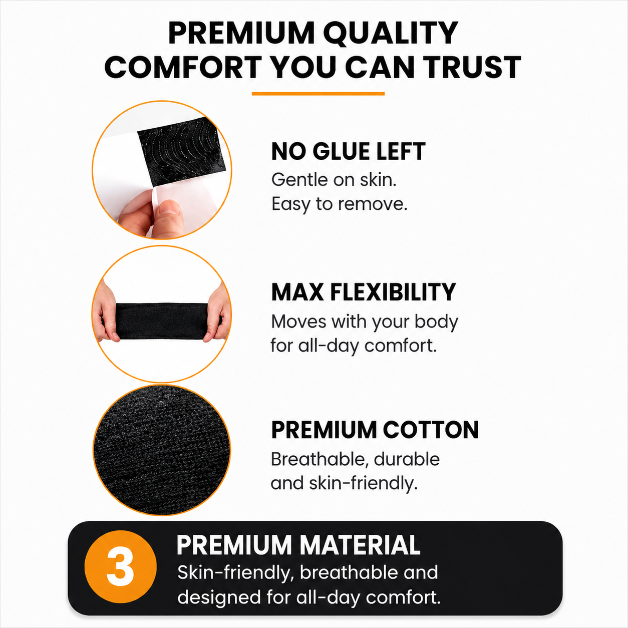 KineRelief™ PreCut Shoulder Kinesiology Tape