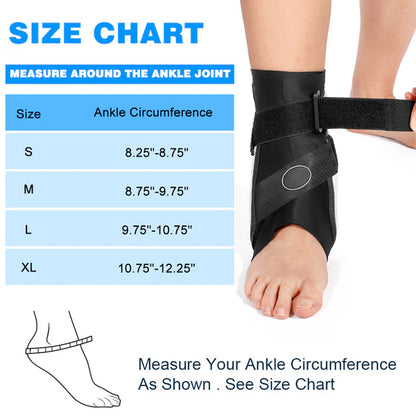 Adjustable Ankle Compression Sleeve 1 Pack FAR01