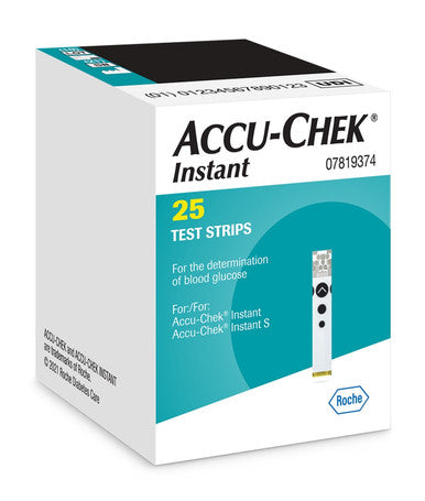 Accu-Chek Instant Blood Glucose Test Strips