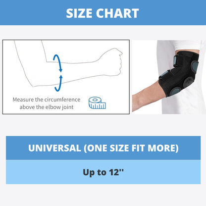 Adjustable Elbow Support Brace 2 Pack FEH01