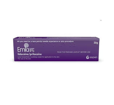 Emla 5% Cream (No Dressings) 30g