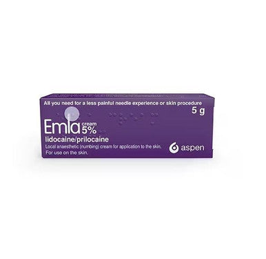 Emla Numbing Cream 5% (No Dressings) 5g