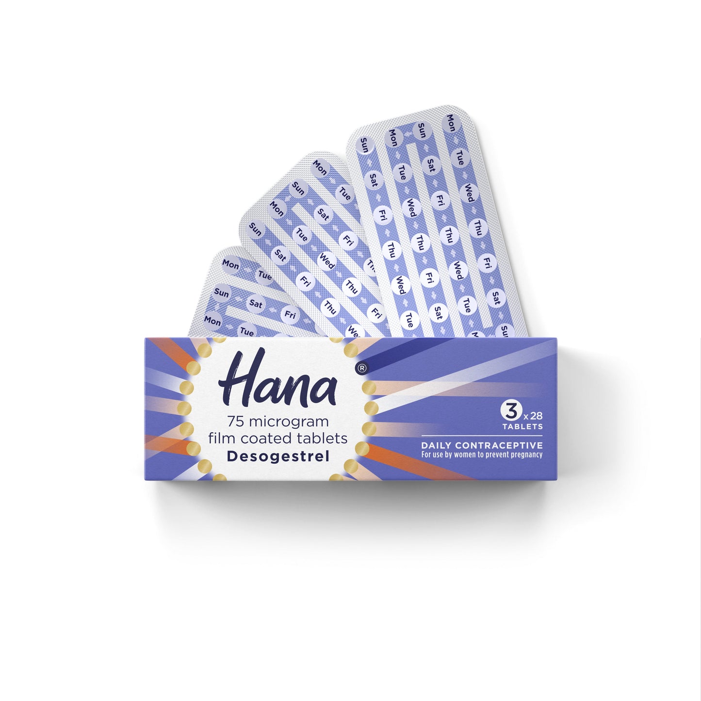 Hana 75Âµg desogestrel tablets