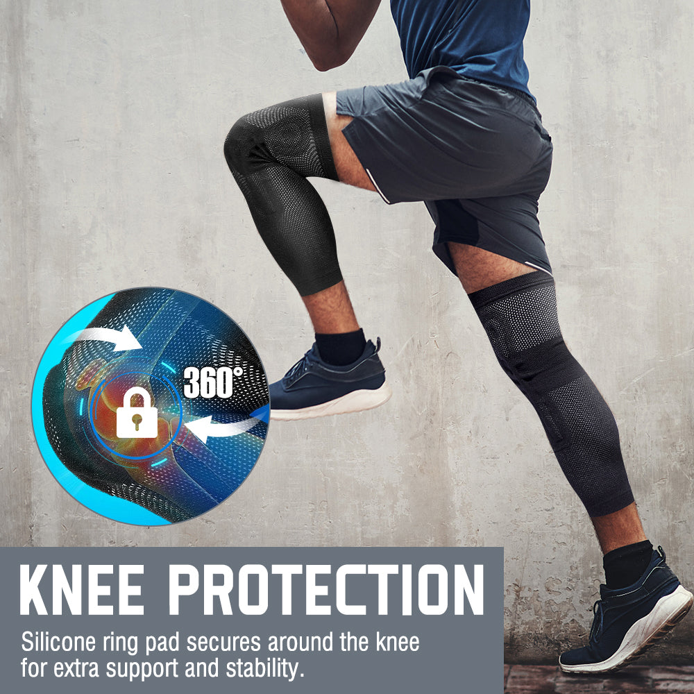 Compression Football Knee Sleeves 2 Pack FKR05