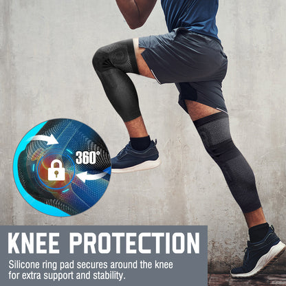 Compression Football Knee Sleeves 2 Pack FKR05