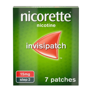 Nicorette Invisi Step 2 15mg 7 Patches