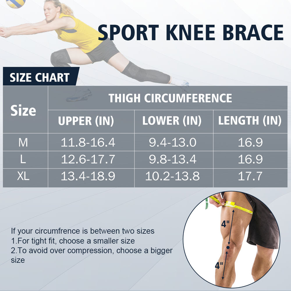 Compression Football Knee Sleeves 2 Pack FKR05