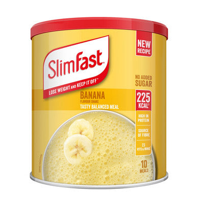 SlimFast Powder Tin Banana 365g