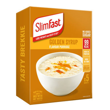 Slimfast Porridge Golden Syrup flavour 5 x 29g